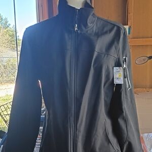 Black Zip-Up Jacket Pop